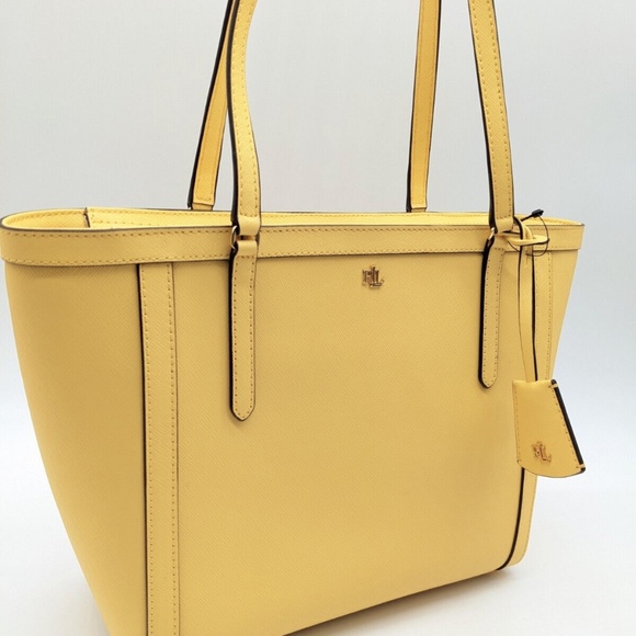 Ralph Lauren Clare Leather Tote Bag - Picture 3 of 11